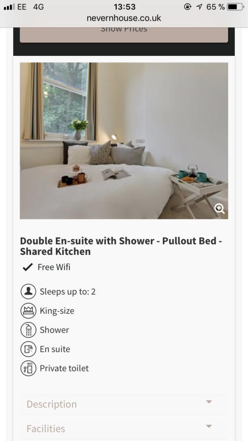 Nevern House Hotel Лондон Екстериор снимка